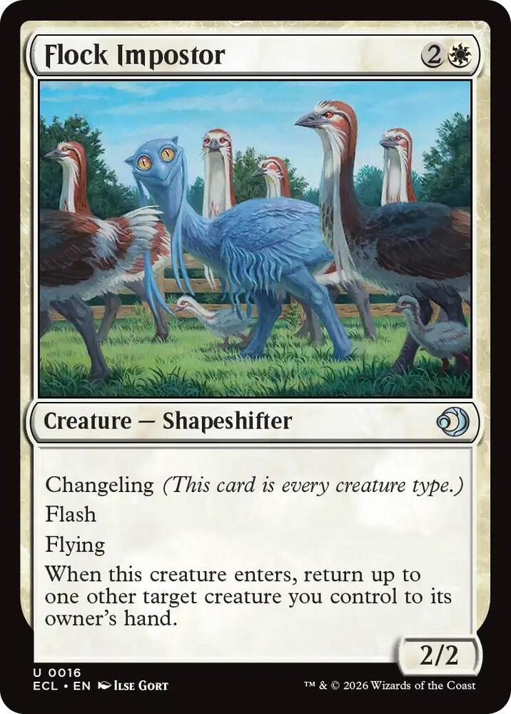 Flock Impostor [Lorwyn Eclipsed - 16]