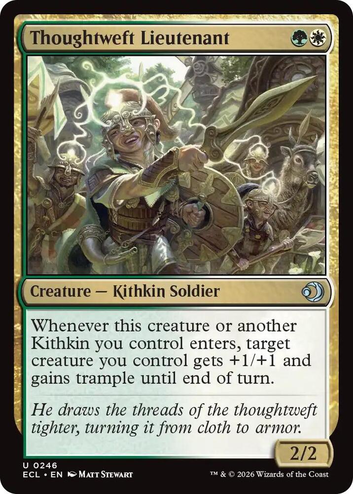 Thoughtweft Lieutenant [Lorwyn Eclipsed - 246]