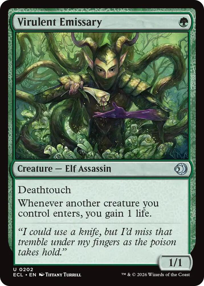 Virulent Emissary [Lorwyn Eclipsed - 202]