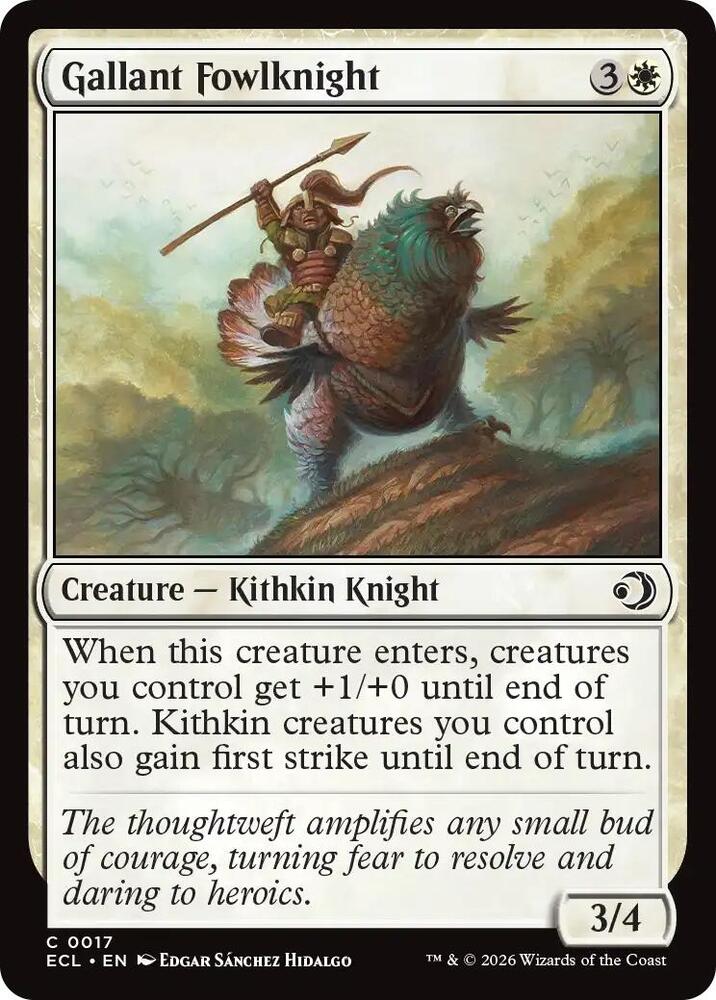 Gallant Fowlknight [Lorwyn Eclipsed - 17]