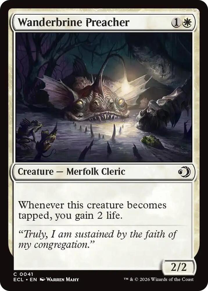 Wanderbrine Preacher [Lorwyn Eclipsed - 41]