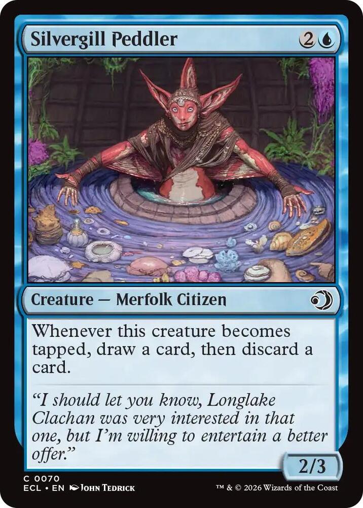 Silvergill Peddler [Lorwyn Eclipsed - 70]