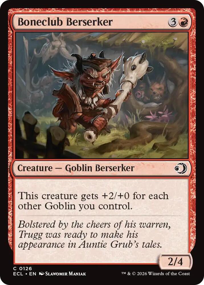 Boneclub Berserker [Lorwyn Eclipsed - 126]