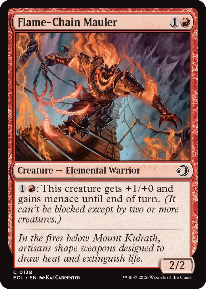 Flame-Chain Mauler [Lorwyn Eclipsed - 138]
