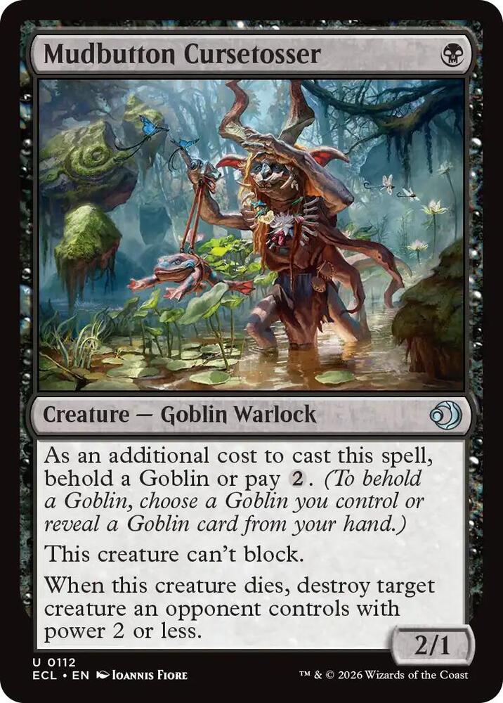 Mudbutton Cursetosser [Lorwyn Eclipsed - 112]