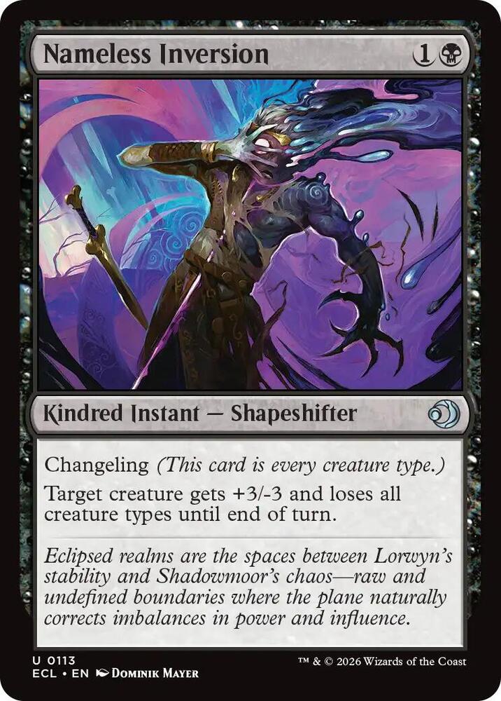 Nameless Inversion [Lorwyn Eclipsed - 113]