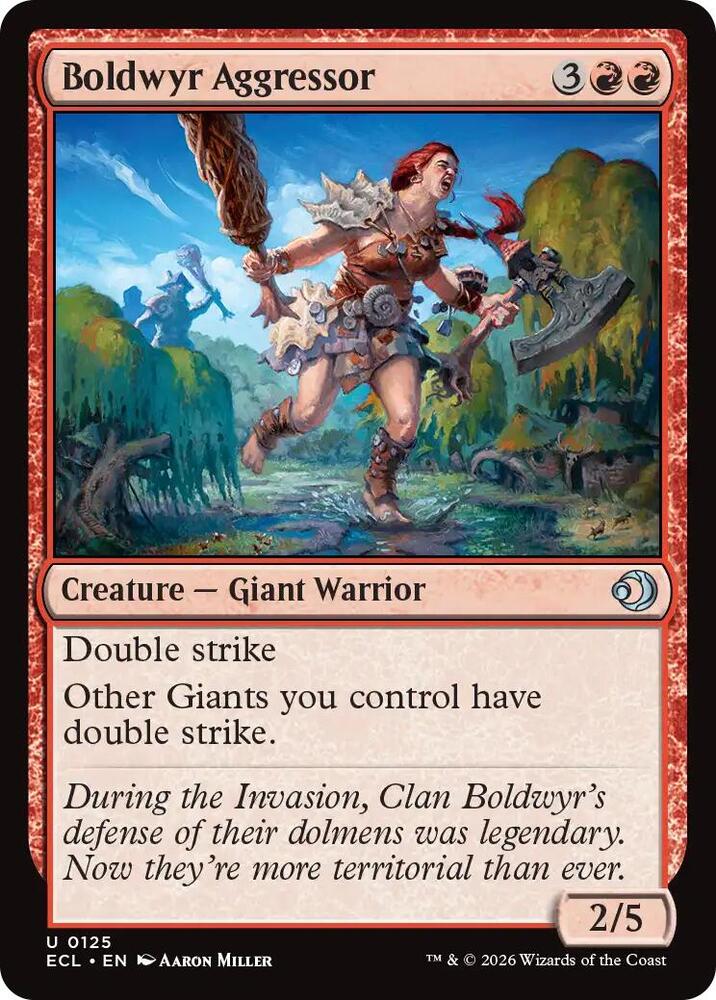 Boldwyr Aggressor [Lorwyn Eclipsed - 125]