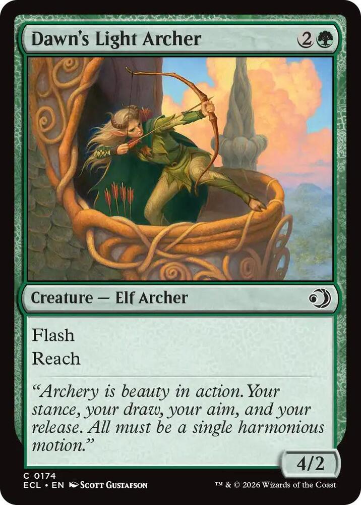 Dawn's Light Archer [Lorwyn Eclipsed - 174]
