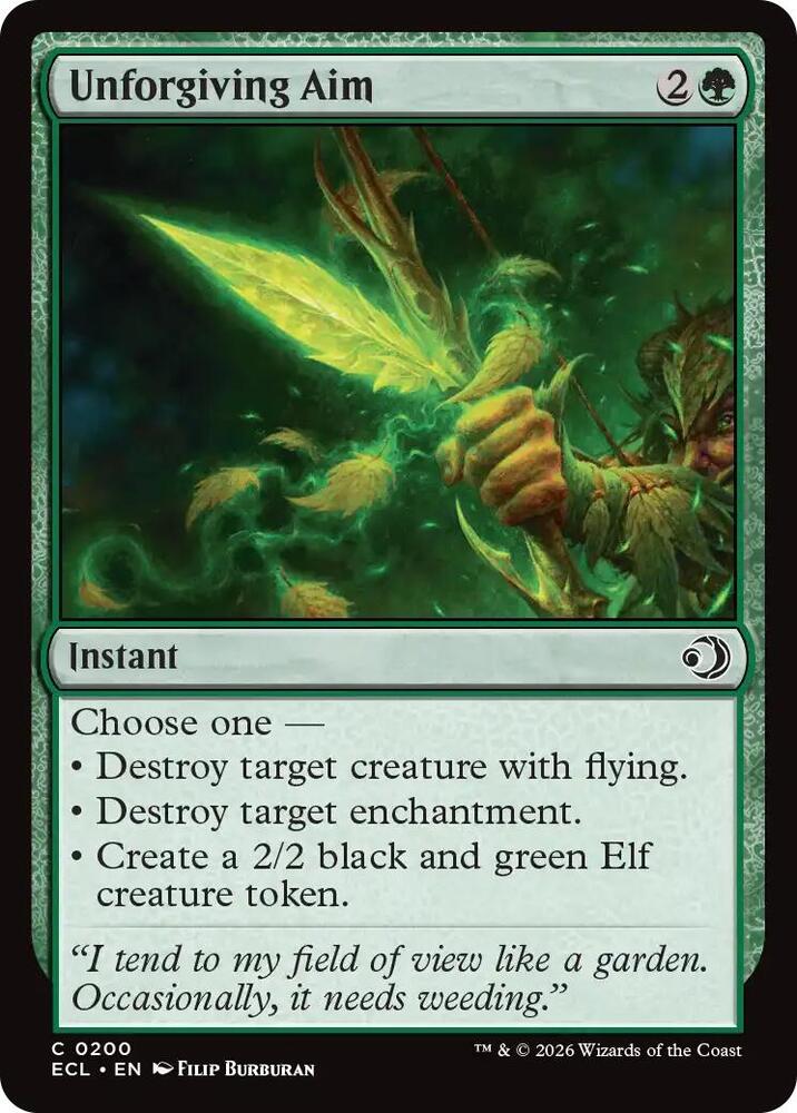 Unforgiving Aim [Lorwyn Eclipsed - 200]