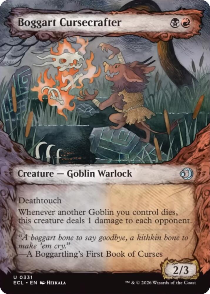 Boggart Cursecrafter (Showcase) [Lorwyn Eclipsed - 331]