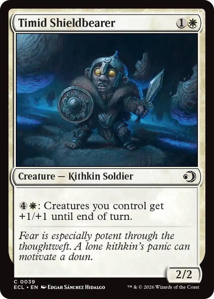 Timid Shieldbearer [Lorwyn Eclipsed - 39]