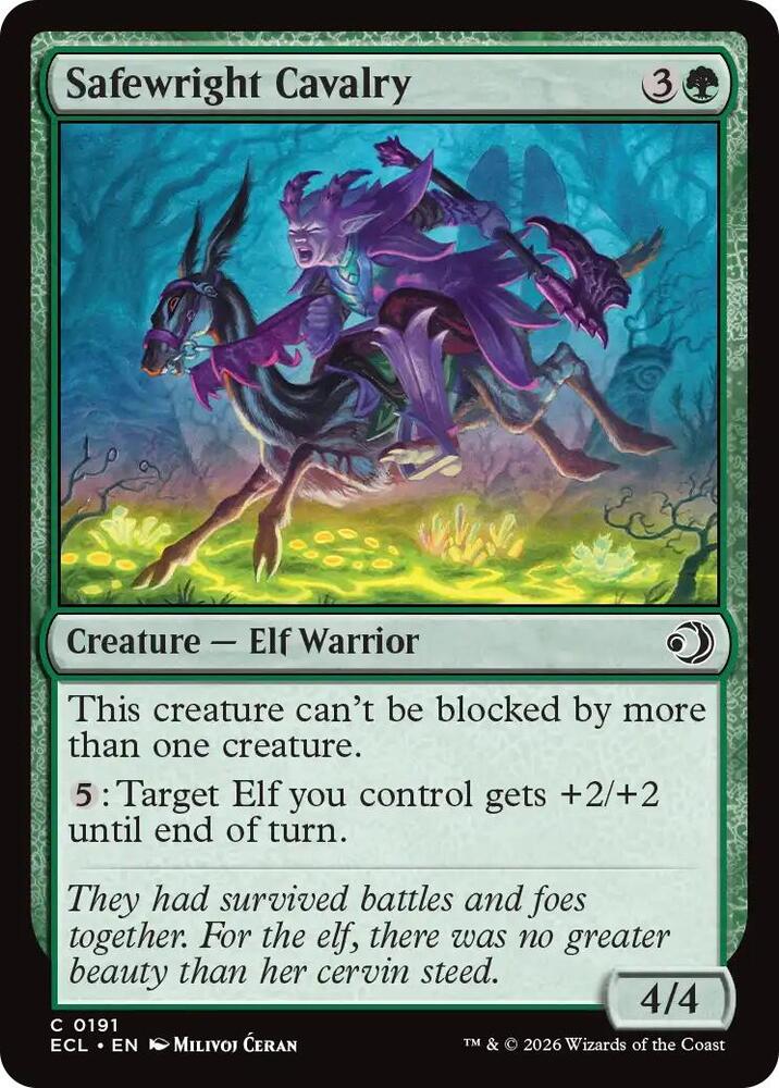 Safewright Cavalry [Lorwyn Eclipsed - 191]