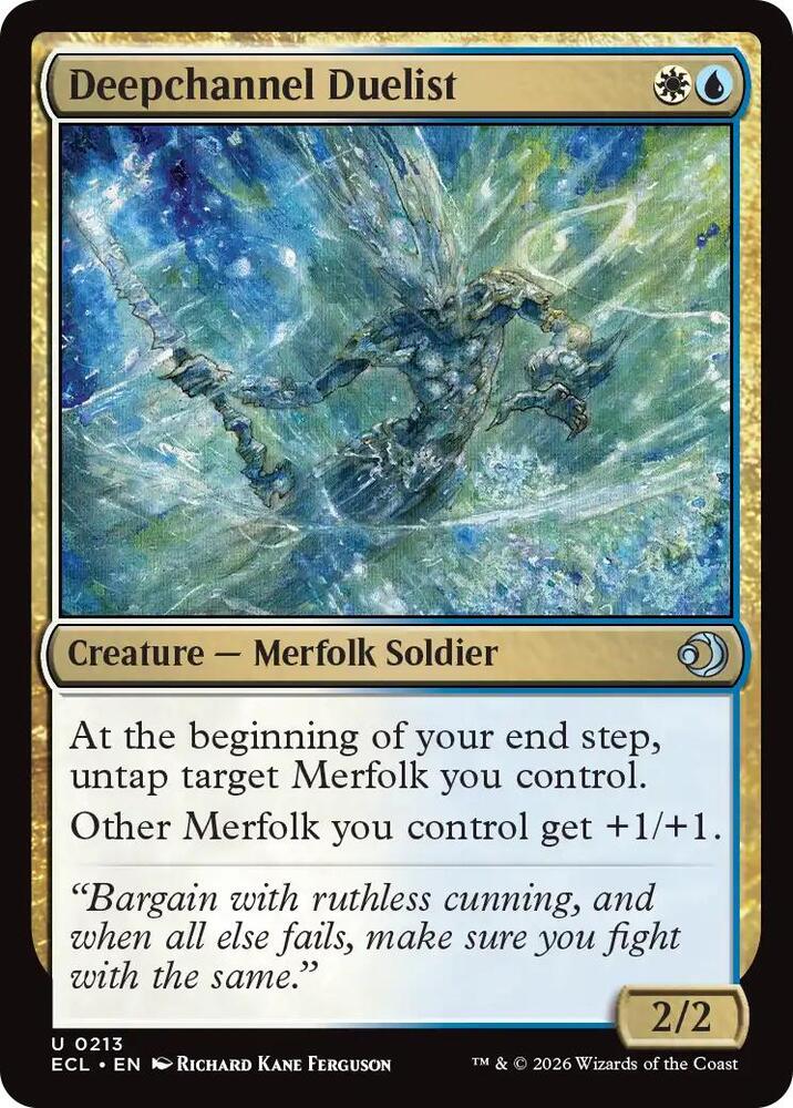 Deepchannel Duelist [Lorwyn Eclipsed - 213]