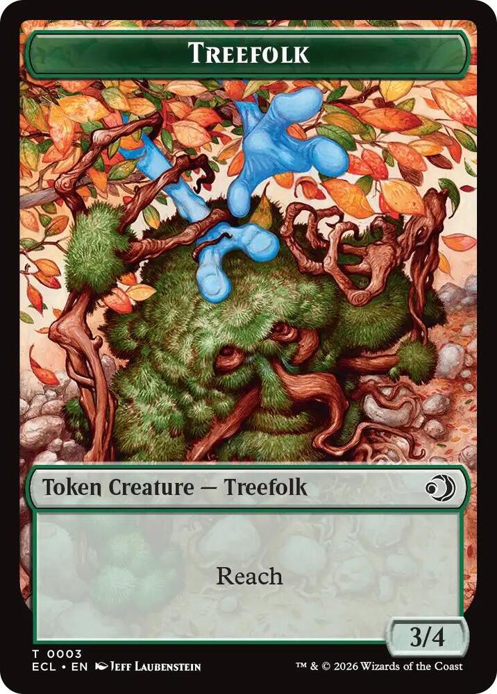 Treefolk // Goblin Double-Sided Token [Lorwyn Eclipsed - 3 // 6]