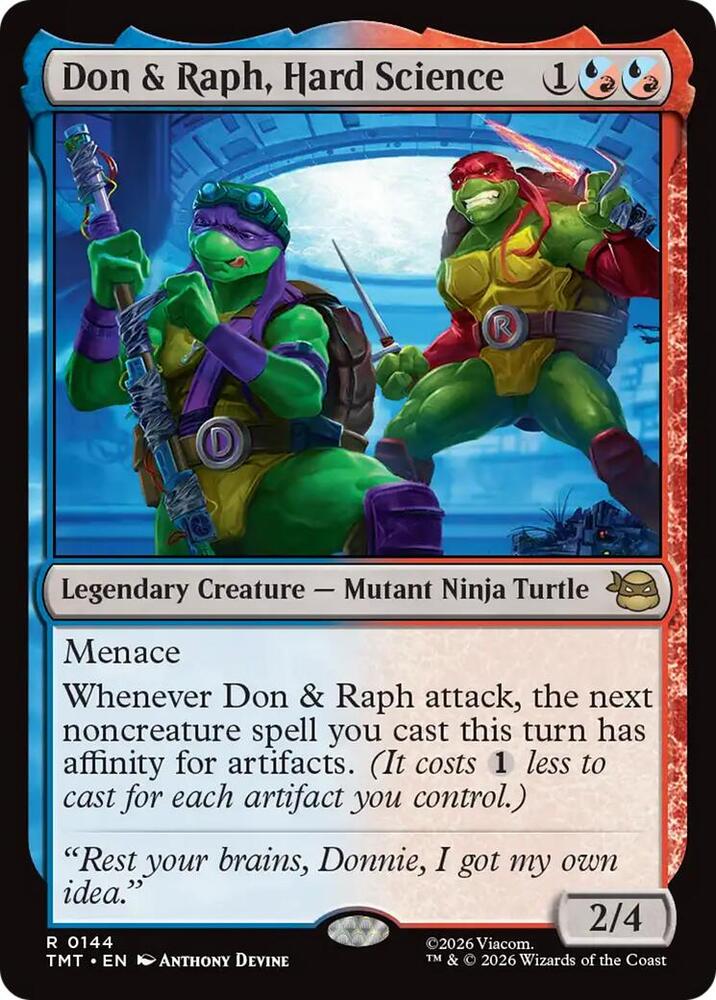 Don & Raph, Hard Science [Teenage Mutant Ninja Turtles - 144]