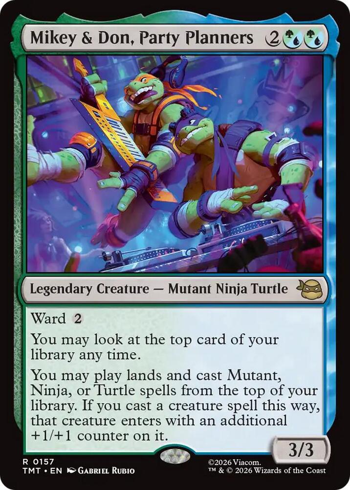 Mikey & Don, Party Planners [Teenage Mutant Ninja Turtles - 157]