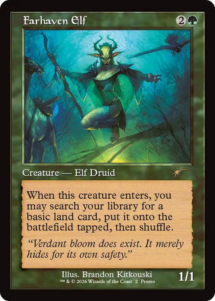 Farhaven Elf (Retro Frame) [WPN & Gateway Promos - 2]