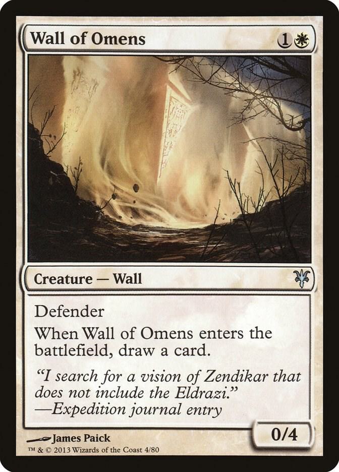 Wall of Omens [Duel Decks: Sorin vs. Tibalt - 4]