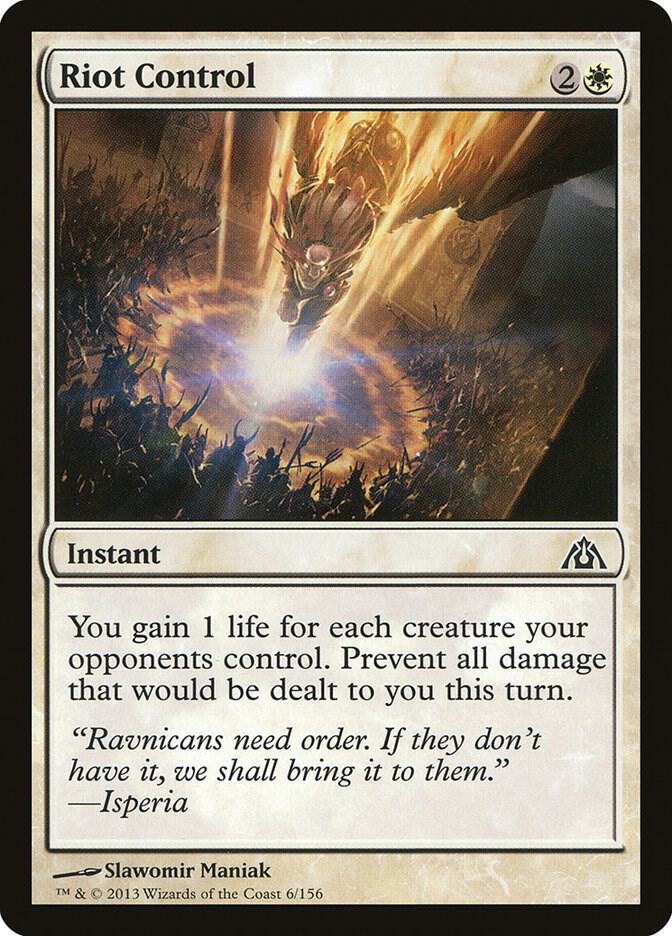 Riot Control [Dragon's Maze - 6]