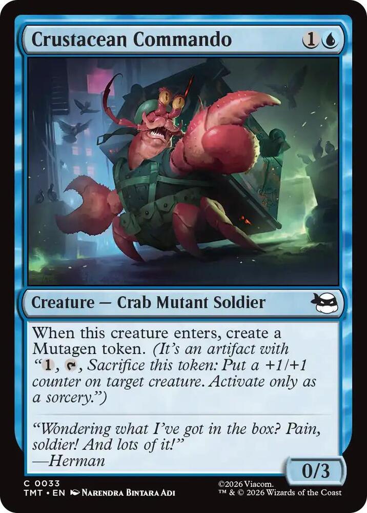 Crustacean Commando [Teenage Mutant Ninja Turtles - 33]