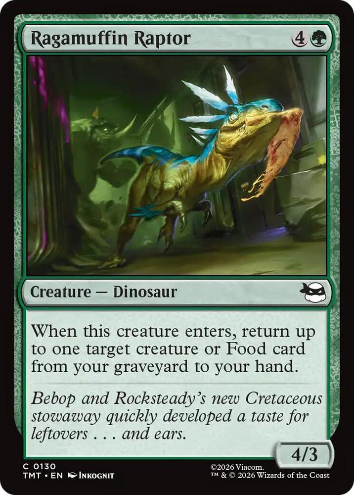 Ragamuffin Raptor [Teenage Mutant Ninja Turtles - 130]