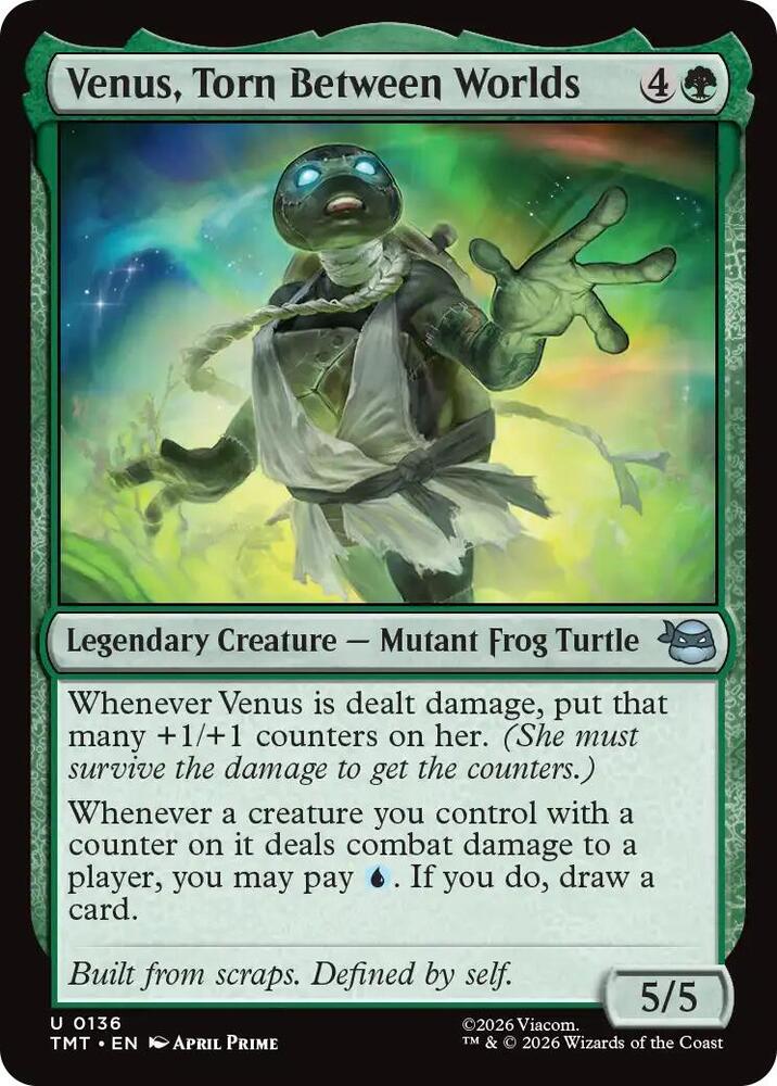 Venus, Torn Between Worlds [Teenage Mutant Ninja Turtles - 136]