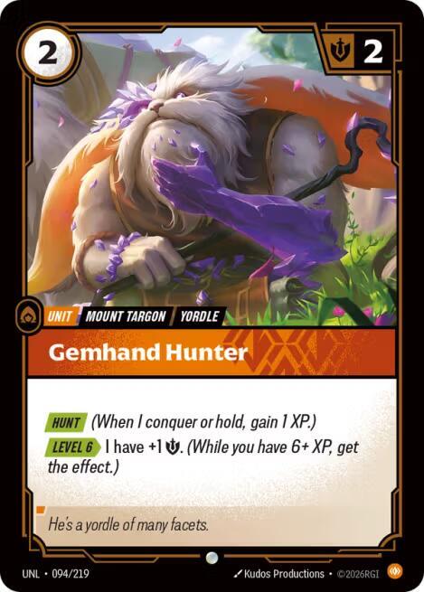 Gemhand Hunter [Unleashed - 094/219]