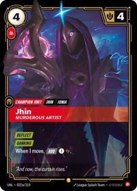 Jhin, Murderous Artist (Alternate Art) [Unleashed - 022a/219]
