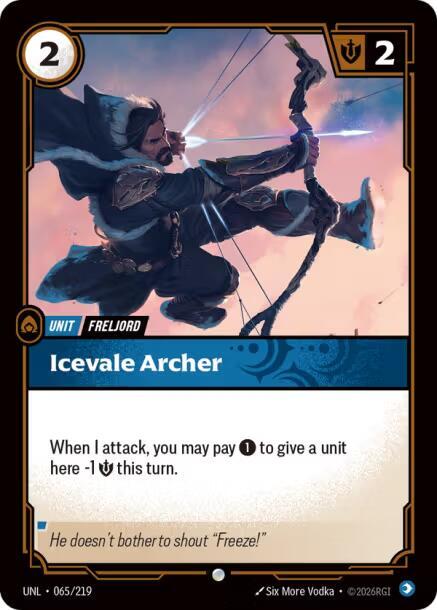 Icevale Archer [Unleashed - 065/219]