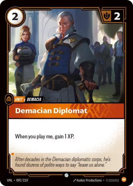 Demacian Diplomat [Unleashed - 092/219]