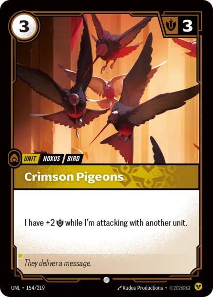 Crimson Pigeons [Unleashed - 154/219]