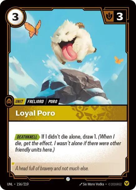 Loyal Poro [Unleashed - 156/219]