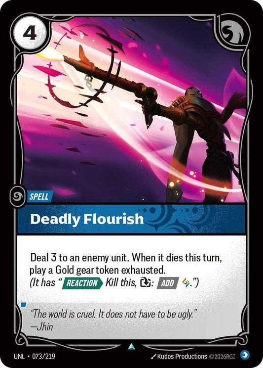 Deadly Flourish [Unleashed - 073/219]