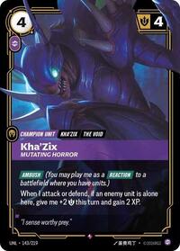 Kha'Zix, Mutating Horror [Unleashed - 143/219]