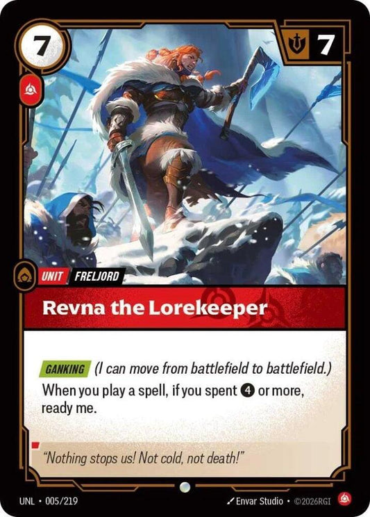 Revna the Lorekeeper [Unleashed - 005/219]