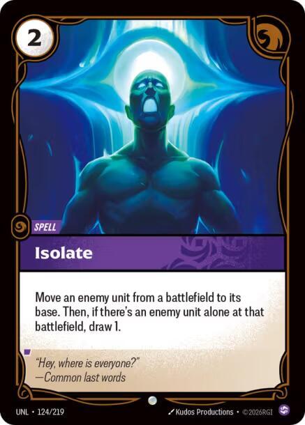 Isolate [Unleashed - 124/219]