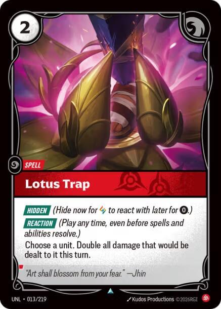 Lotus Trap [Unleashed - 013/219]