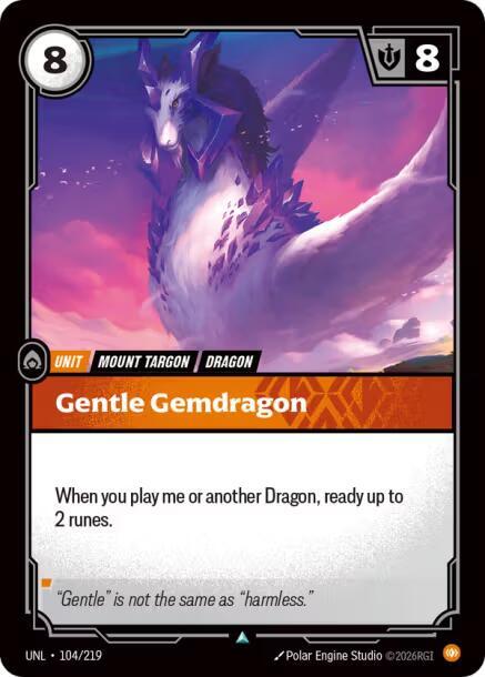 Gentle Gemdragon [Unleashed - 104/219]