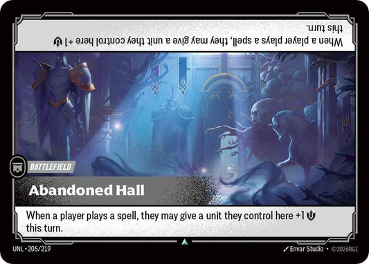 Abandoned Hall [Unleashed - 205/219]