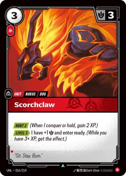 Scorchclaw [Unleashed - 016/219]