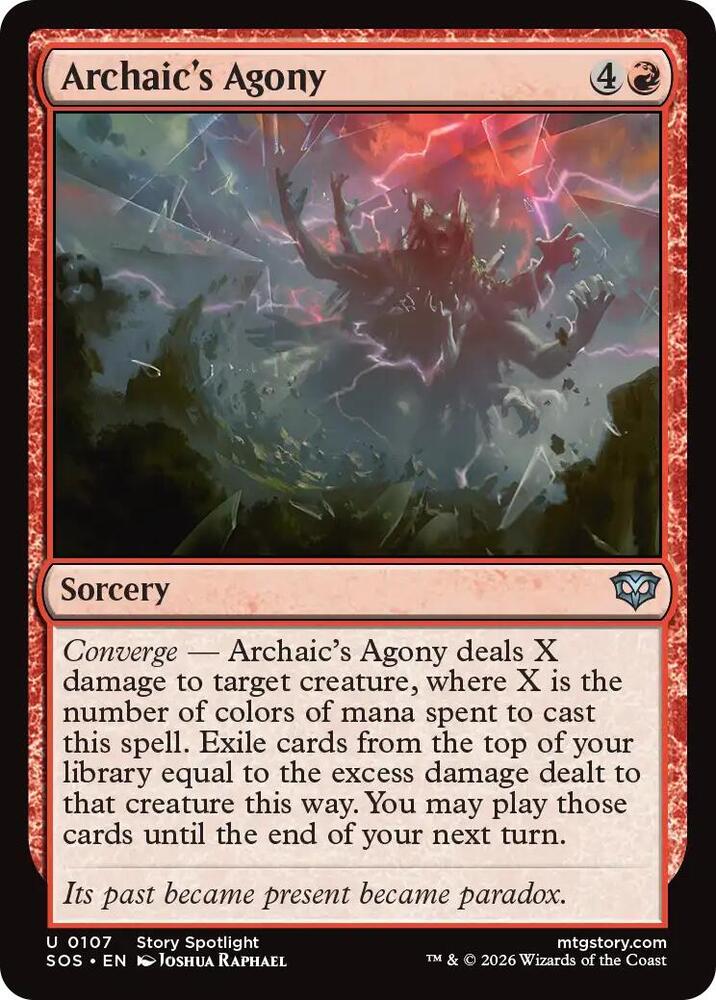 Archaic's Agony [Secrets of Strixhaven - 107]