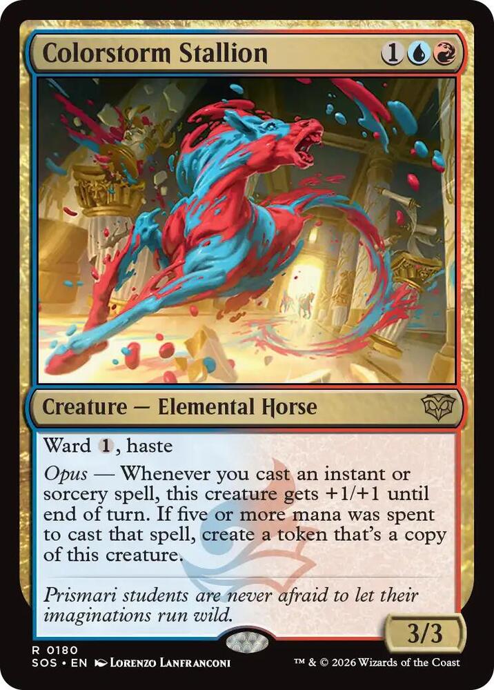 Colorstorm Stallion [Secrets of Strixhaven - 180]