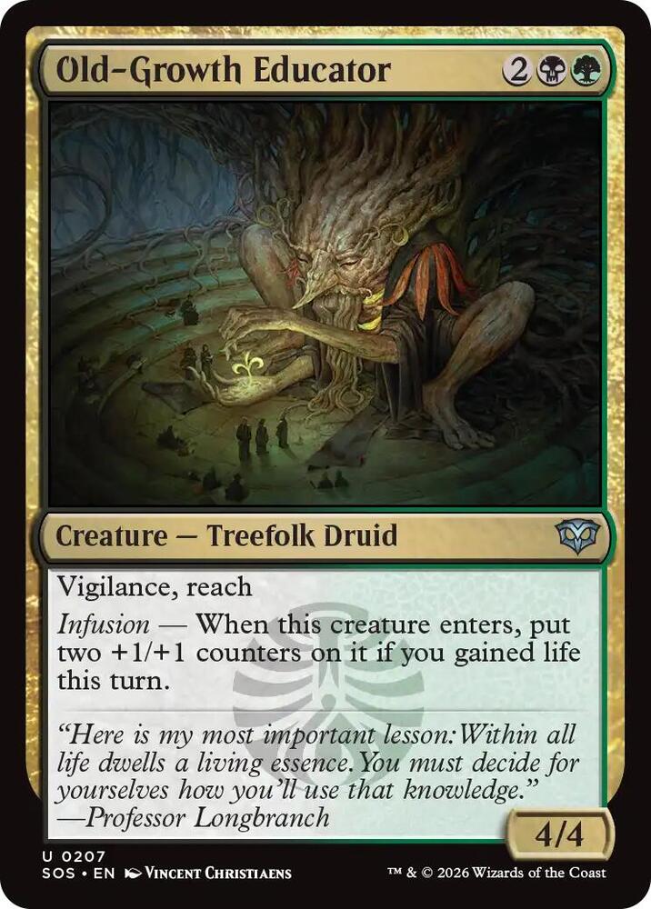 Old-Growth Educator [Secrets of Strixhaven - 207]