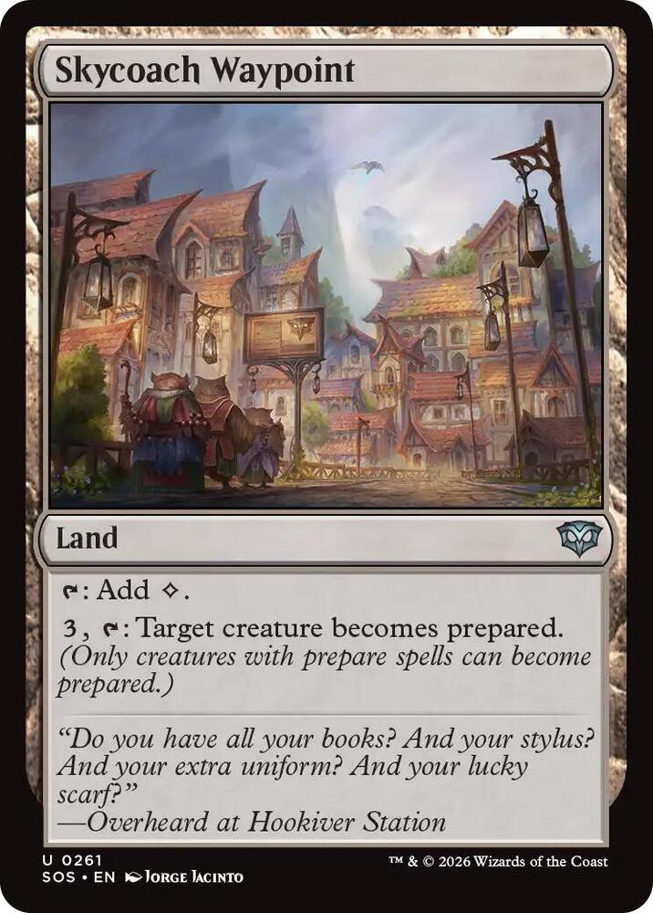Skycoach Waypoint [Secrets of Strixhaven - 261]
