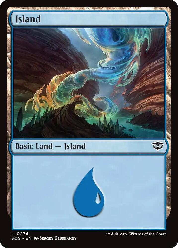 Island (0274) [Secrets of Strixhaven - 274]