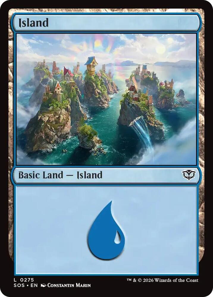 Island (0275) [Secrets of Strixhaven - 275]