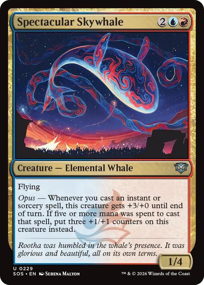 Spectacular Skywhale [Secrets of Strixhaven - 229]