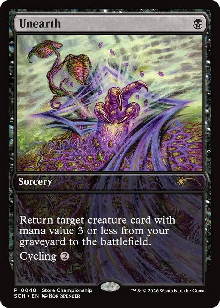 Unearth [Game Day & Store Championship Promos - 48]