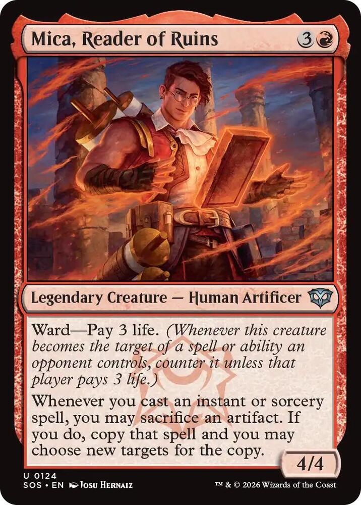 Mica, Reader of Ruins [Secrets of Strixhaven - 124]