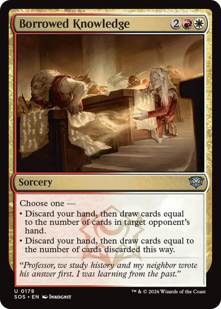 Borrowed Knowledge [Secrets of Strixhaven - 178]